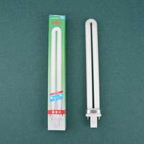 Table lamp Tube Eye protection lamp 11W 2-pin energy-saving lamp 6500 white light bulb Two-pin Yuba lighting lamp
