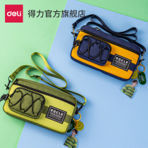 Able King Source Recommended Student Pen Bag Inclined Cross-Pen Bag Boys Large Capacity Pen Bag Primary And Middle School Students Crash Color Braces girl Jane about 66633