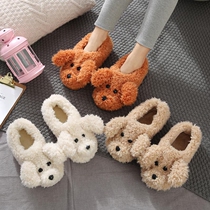 Moon shoes women pregnant women slippers spring and autumn pregnant women cute autumn and winter after bag with thick bottom cartoon shoes soft bottom non-slip