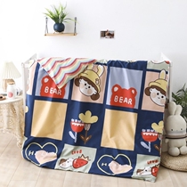 Kindergarten quilt three-piece set containing six-piece baby nap into the park bedding childrens bedding cotton for four seasons