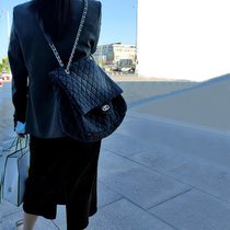 Single shoulder bag women 2021 new lazy wind cowboy bag large capacity chain small fragrant wind cowboy tannin bag tide