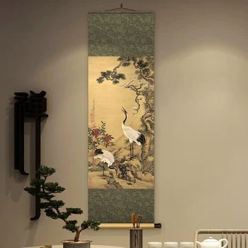 松鹤延年绢本挂画-松鹤延年绢本挂画促销价格、松鹤延年绢本挂画品牌- 淘宝