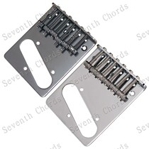 Flagship Store Electric Guitar Accessories Piano bridge Six Chord Code TL Electric Guitar Piano Bridge Pull String Plate 6 Tune TL Chord Bridge