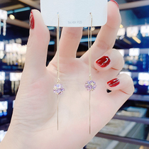 Purple Zircon Balls Sneakers earrings Earrings Woman Long style Temperament Earrings Minimalist Classic Earrings 2022 New