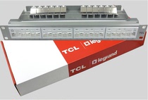 TCL Legrand CAT6 Network Patch Panel CAT6 Gigabit Modular Patch Panel with Module PD2124
