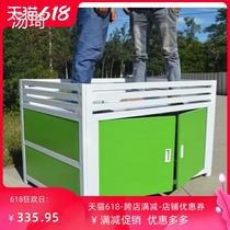 New supermarket promotion table dump truck float shelf special price car stack display table pulley clothing store special car