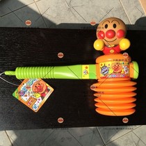 Japan imported bread Anpanman childrens plastic small hammer Baby sound hammer knock knock puzzle sound hammer toy