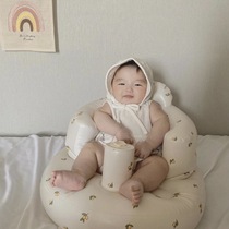 Korea ins baby seat swimming anti-drop training childrens dining chair portable inflatable sofa shooting props