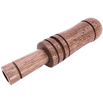Outdoor tactical multifunctional male duck whistle childrens toy log wild duck whistle wooden simulation Mallard whistle