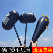Inflatable toy hammer large inflatable Rod meteor hammer with spiny Mace cartoon balloon inflatable hammer stall supply