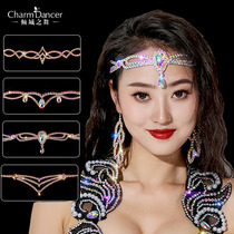 The dance of the city of the dance belly dance performance of the game performance of the forehead chain Oriental dance classic eyebrow jewelry 012