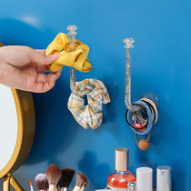 Hair hoop hair ring storage artifact rack wall hanging girl childrens jewelry storage box head rope necklace hair clip rubber band rack
