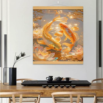 富水聚锦鲤玄关画-富水聚锦鲤玄关画促销价格、富水聚锦鲤玄关画品牌- 淘宝