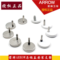 Wrigley ARROW toilet cover installation accessories metal bracket seat quick release toilet fixing expansion screw rubber sleeve