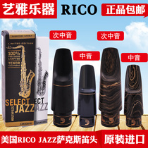 United States Dadario RICO JAZZ drop E midrange B tenor sax flute head marbling pattern