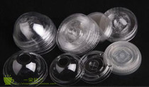 92mm diameter disposable transparent PET plastic arch cover hot and cold beverage coffee milk tea juice cup lid