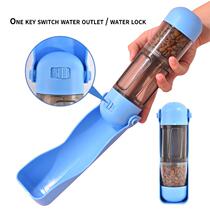 Cross Border Pets Accompanying Cups Wholesale Portable Dog Food Water Glasses Outdoor Travel Kettle For Pets Drinkers Supplies