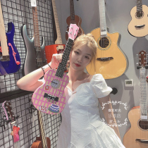 Ukulele girls beginner entry level 23 inch childrens male inch pink guitar high-value flagship store