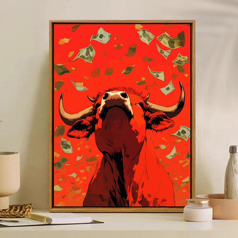 牛的油画-牛的油画促销价格、牛的油画品牌- 淘宝