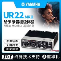 YAMAHA YAMAHA sound card UR22MKII professional arrangement live song dubbing instrument recording equipment
