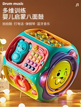 Baby hand slapping drum child slapping early education 8 Puzzle 0 1 Year Old 6-12 Month Baby Toys 2 Musical Hexahedron