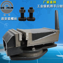 Hot sale Dalian Dechun heavy machine flat pliers milling machine vise 6 8 10 12 inch 200 250 320 400