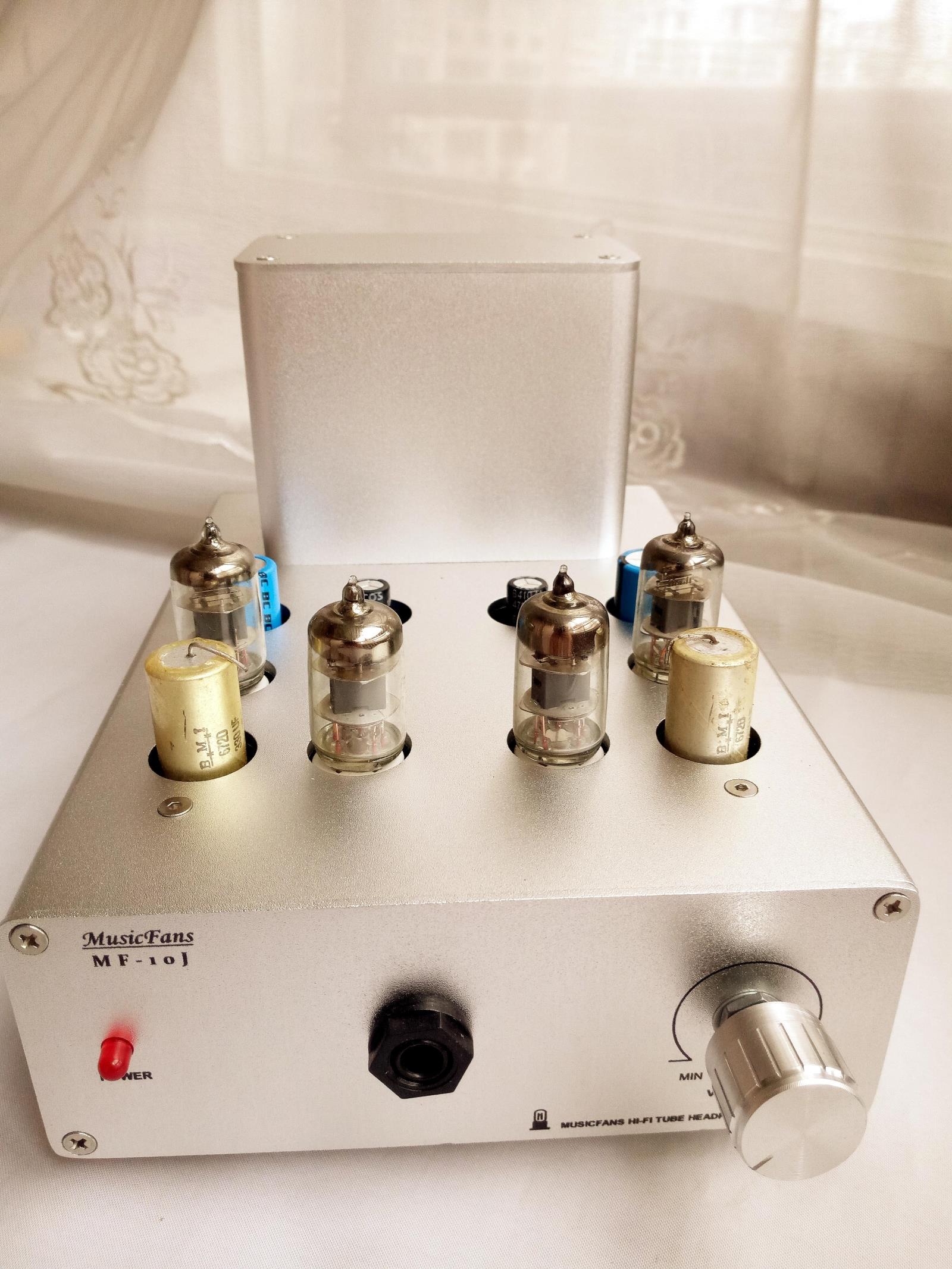 [92.38] 4 lamp tube 6J1 field effect tube headphone amplifier bile amp