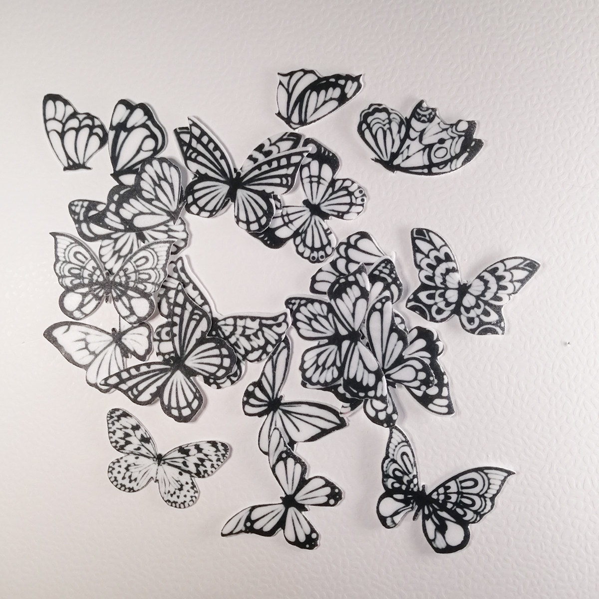 超级复杂的漂亮的蝴蝶画- 抖音, image size:1200x1200