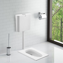 Dongpeng squatting pan high temperature firing large impulse water saving deodorant easy to clean not easy to block