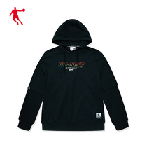 Jordan official flagship sports sweater men 2021 autumn and winter New hooded loose long sleeve pullover top