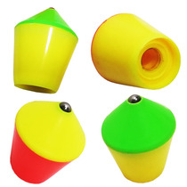 O Shunlong Three-five bearing single head ripped bell plastic small head 360 degrees spinning hollow bamboo heads 12 14 mm small holes
