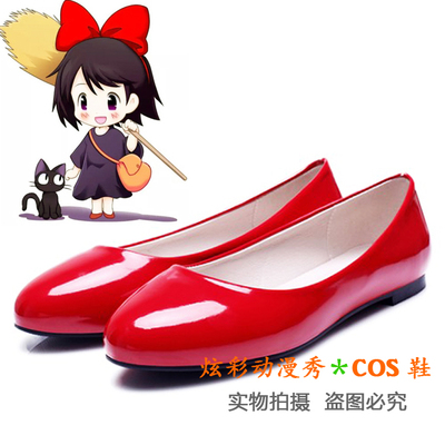 taobao agent Little Witch's House Cosplay Shoes Halloween Performance Shoes Miyazaki Miyazaki Witch Kiki COS Shoes Little Red Shoes