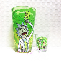 Rickand and Morty Rick and Morty Transfer glass Super cute mug Personality large glass Water cup
