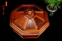 Big red sour fruit box solid wood candy box Mahogany fruit plate snack dried fruit box plain Tenon table tenon and Tenon table top Chinese storage