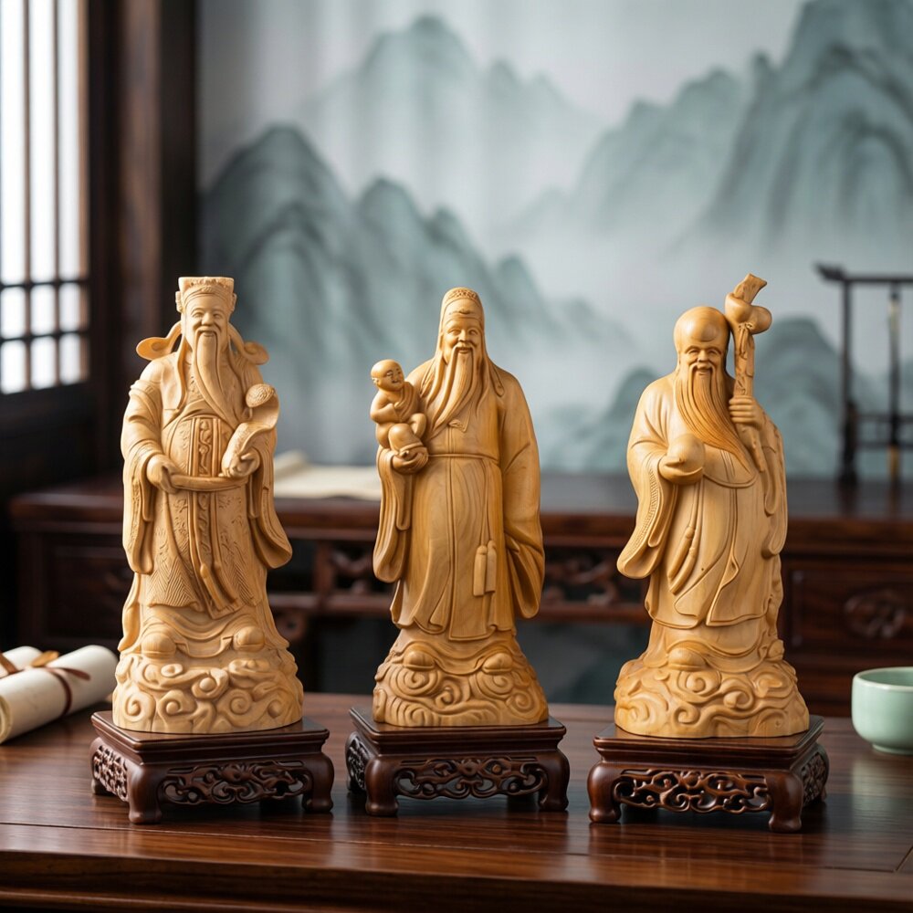 福禄寿木雕-福禄寿木雕促销价格、福禄寿木雕品牌- 淘宝