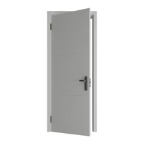  Mengtian wooden door simple interior door custom bedroom door room door soundproof environmental protection set door M01-6Z