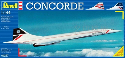 NAM WANG MODEL Revell/Lihua Lauding Aircraft 04257 Concorde Пассажирская модель 1/144
