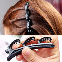 Net red new styling hairpin multi-layer hollow braided hairpin Korean version double side clip bangs clip styling side clip