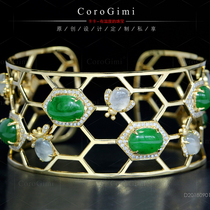 Kale Jimei 18K Jade poison nest bracelet original poison nest bracelet jade bracelet 18K bracelet