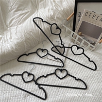 * Beautiful little aunt * ins Wind love bow knot clothes hanging clothes rack clothes rack clothes home