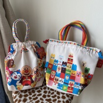Drawstring hand-held lunch box makeup bag mommy bag mother and child baby bag baby bag diaper bag