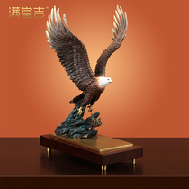 Dapeng Spreads Its Wings All Bronze Eagle Ornaments Grand Plan New Chinese Living Room Boss Office Desk Crafts