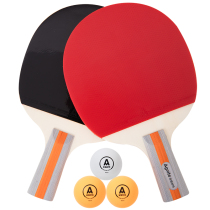 Angelette student table tennis racket horizontal Pat 2 sets beginner table tennis beat double beat set