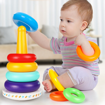 Dianle educational toys children Baby Baby 1-2 one year old children early education Ring 6-8-10 six months