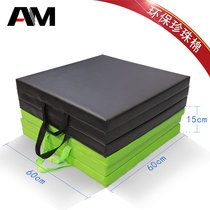 Thickened three-fold pad yoga multifunctional gymnastics pad folding upholstered dance training pad thick foldable yoga mat