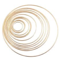 Dreamcatcher material accessories diy handmade iron ring plating gold Iron Ring Circle woven lampshade tapestry