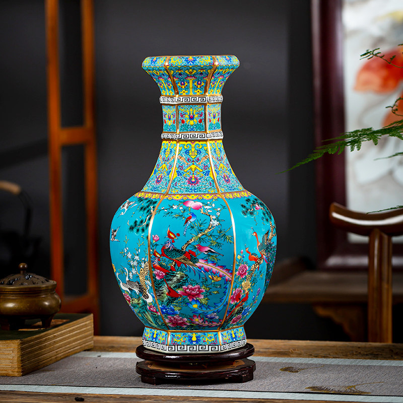 珐琅彩陶瓷花瓶-珐琅彩陶瓷花瓶促销价格、珐琅彩陶瓷花瓶品牌- 淘宝