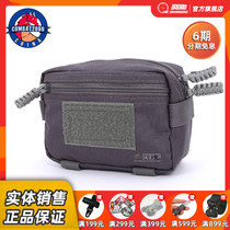 COMBAT2000 survivors 7x5 EDC horizontal purse YKK zipped anti-splash water magic patch multi-pocket bag