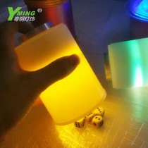 Yueming new LED charging bar dice cup creative gift KTV service game glowing color Cup custom LOGO