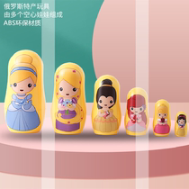 Russian Customs Houses 6 Floors New China Wind Princess Girls Cute Childrens Puzzle Toys Birthday Gifts